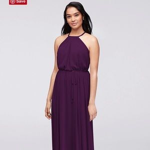 David’s Bridal Dress- plum
